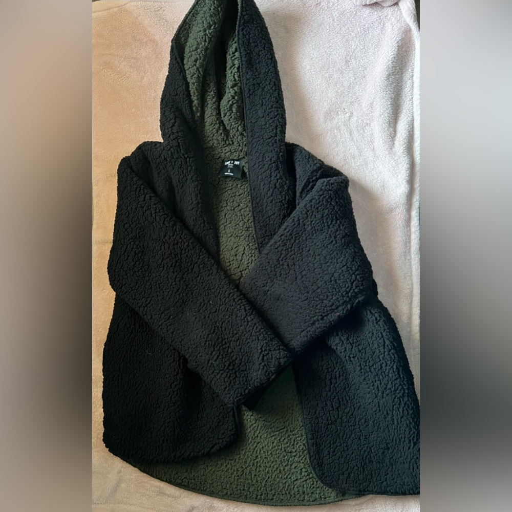 Black Cozy Sherpa